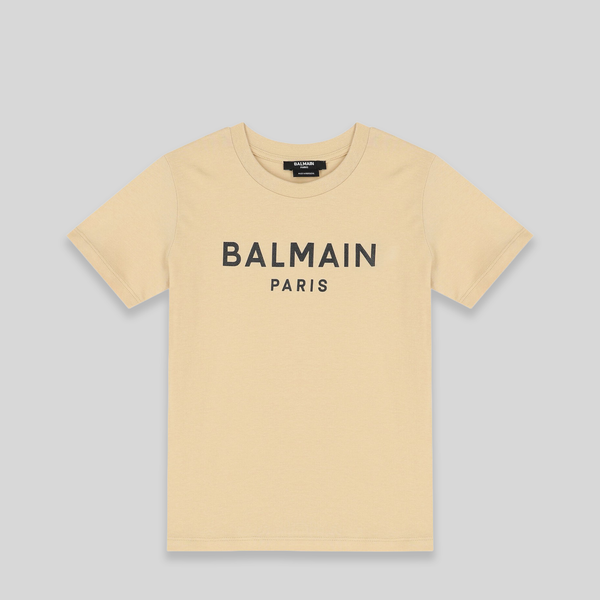 Balmain Kids Classic Logo Short Sleeve T-shirt