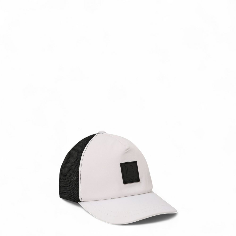 Balmain Kids Mesh Logo Cap