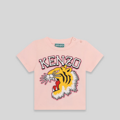 Kenzo Kids Toddler's Varsity Tiger Short Sleeve T-Shirt