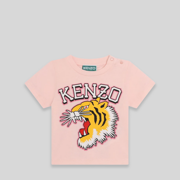 Kenzo Kids Toddler's Varsity Tiger Short Sleeve T-Shirt