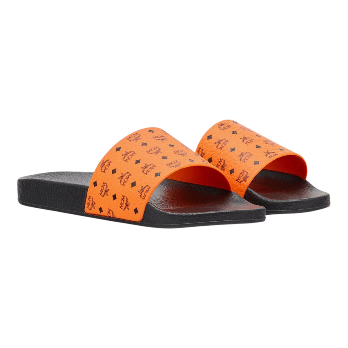 MCM Women's Visetos Rubber Slides