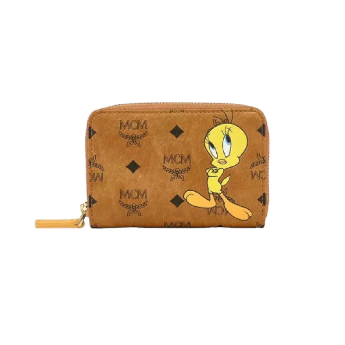 MCM x Looney Tunes Zip Around Wallet in Visetos