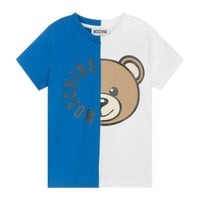 Moschino Kids Two-Tone Logo T-Shirt