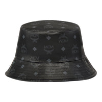 MCM Leather Bucket Hat in Visetos