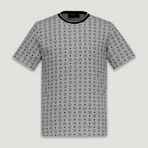 MCM Men's Visetos Print T-Shirt in Organic Cotton