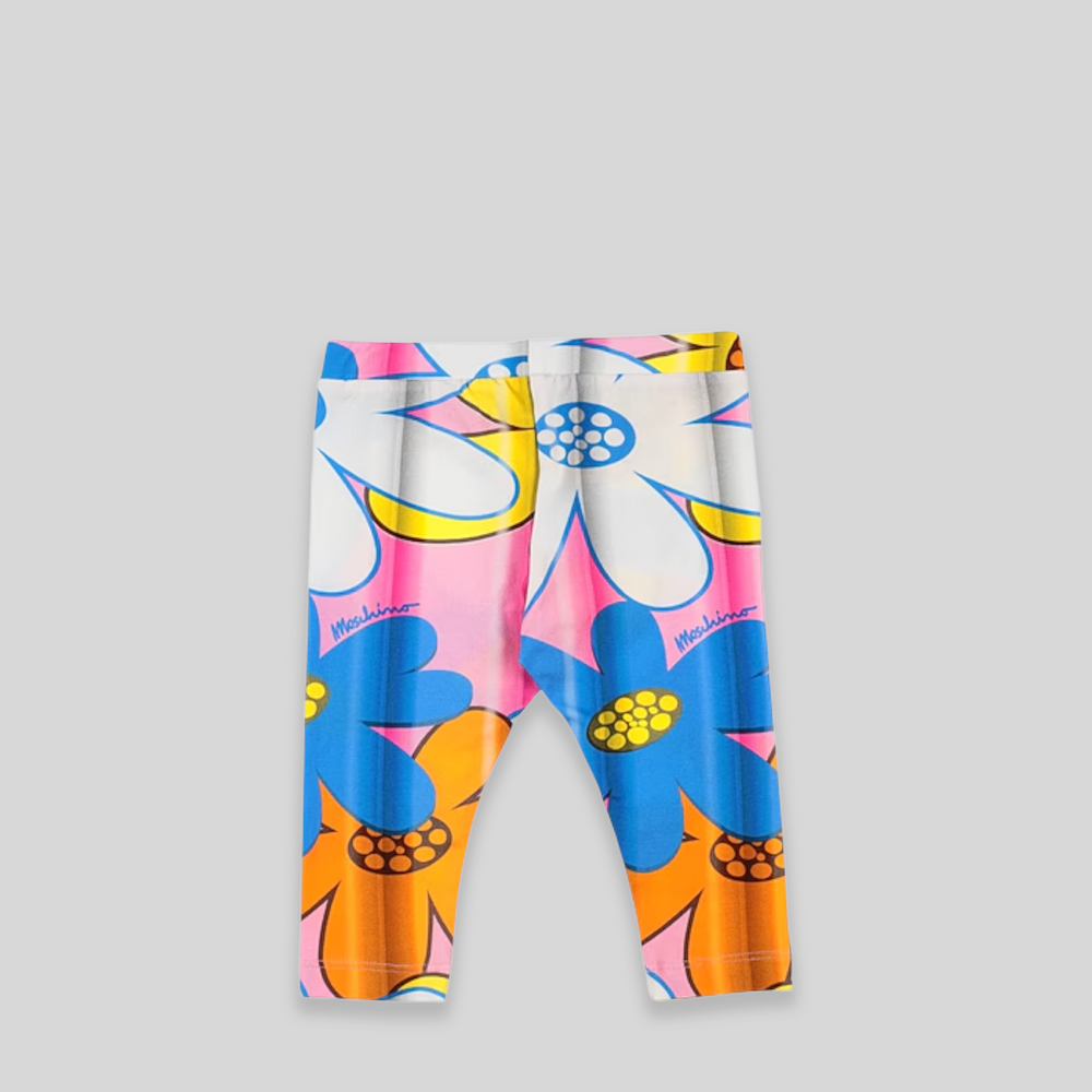 Moschino Kids Toddler's Floral Print Leggings