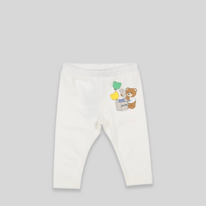 Moschino Kids Toddler's Teddy Bear & Balloon Motif Leggings