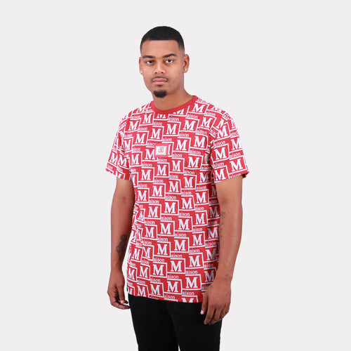 MDB Couture Men's Woven Monogram T-Shirt