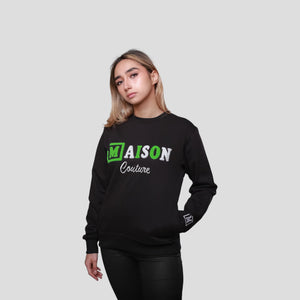 MDB Couture Women's Chenille Crewneck Sweatshirt