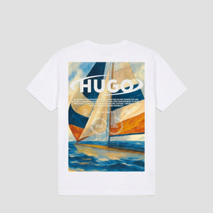 Hugo by Hugo Boss 'Nautical Waves' Graphic T-Shirt