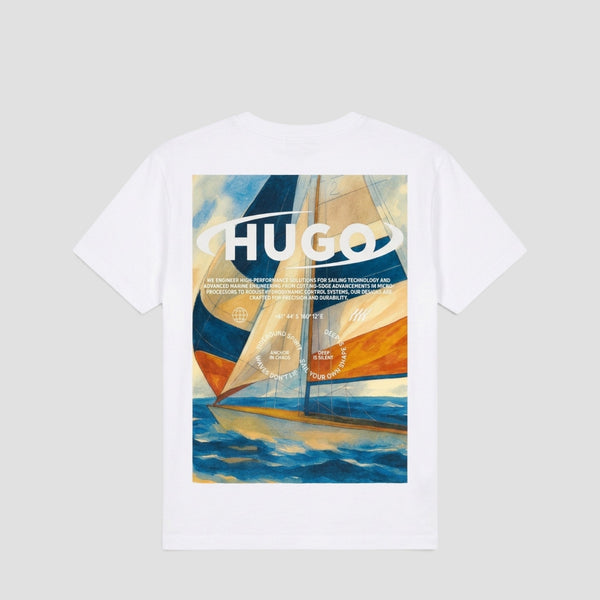 Hugo by Hugo Boss 'Nautical Waves' Graphic T-Shirt