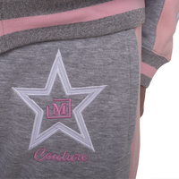 MDB Clearance Women's M-Star Fur Hooded Fleece Sweatsuit