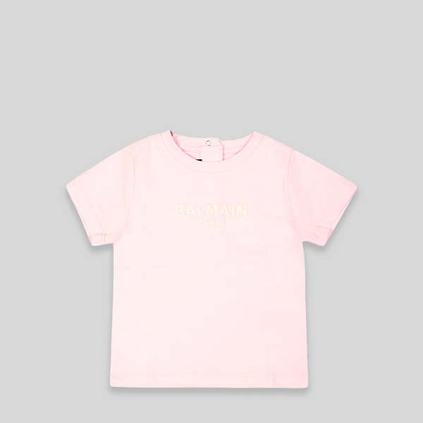 Balmain Kids Toddler's Embroidered Logo T-Shirt