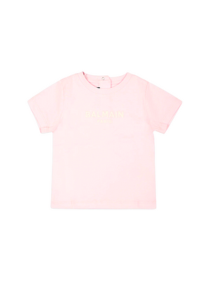 Balmain Kids Toddler's Embroidered Logo T-Shirt