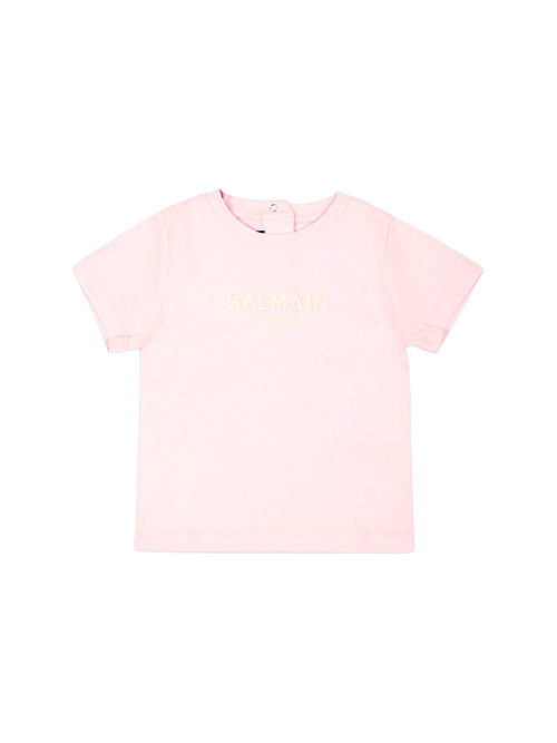 Balmain Kids Toddler's Embroidered Logo T-Shirt