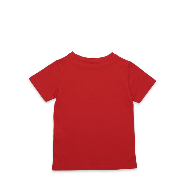 Balmain Kids Flocked Logo T-Shirt