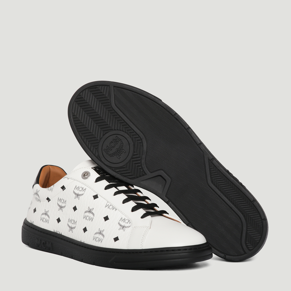 MCM Men's Terrain Lo Color Block Sneakers in Visetos
