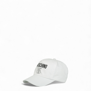 Moschino Kids Double Smiley Milano Logo Adjustable Cap