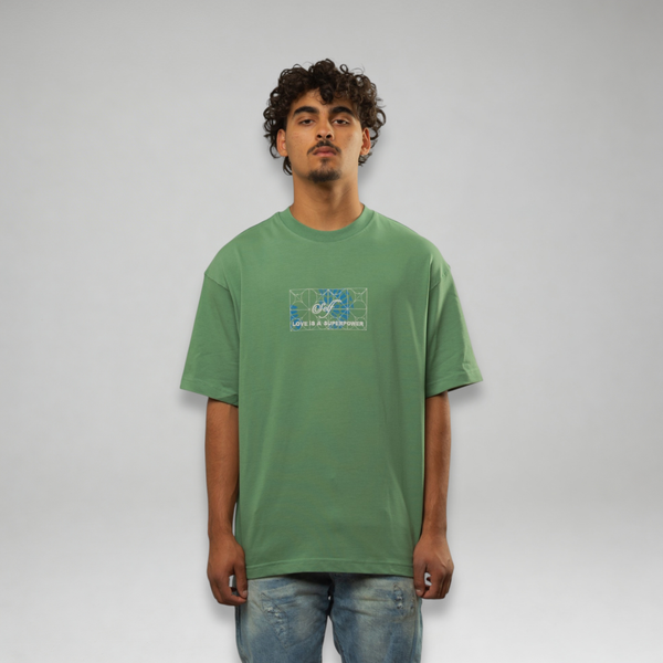 Blanc Kanvas 'Love is A Superpower' T-Shirt