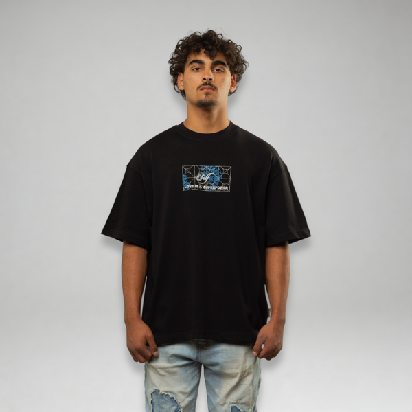 Blanc Kanvas 'Love is A Superpower' T-Shirt
