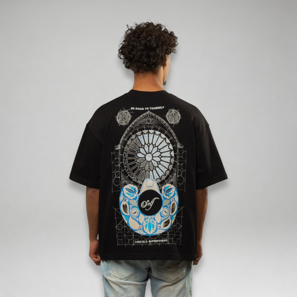 Blanc Kanvas 'Love is A Superpower' T-Shirt