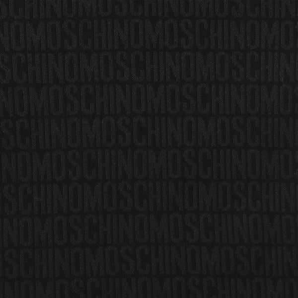 Moschino Kids All Over Text Logo T-Shirt