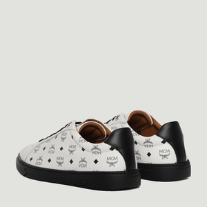 MCM Men's Terrain Lo Color Block Sneakers in Visetos