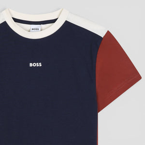 Hugo Boss Kids Colorblock T-Shirt