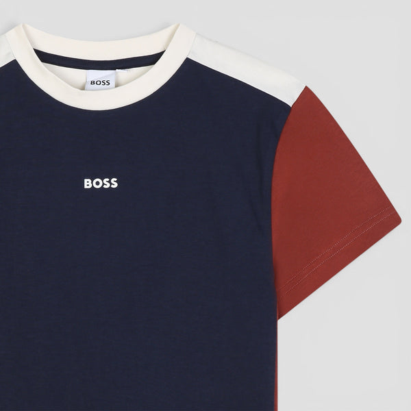 Hugo Boss Kids Colorblock T-Shirt