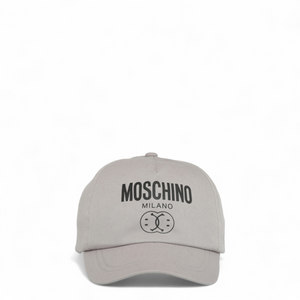 Moschino Kids Double Smiley Milano Logo Adjustable Cap