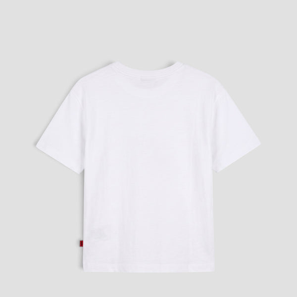Hugo by Hugo Boss Kids 'Flow State' Iridescent Logo Graphic T-Shirt