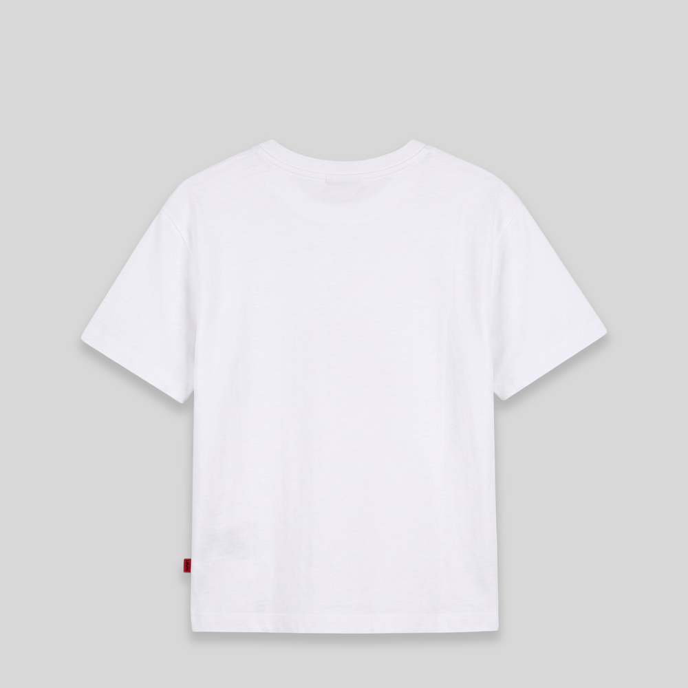 Hugo by Hugo Boss Kids 'Flow State' Iridescent Logo Graphic T-Shirt