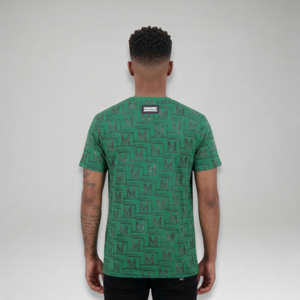 MDB Couture Men's Textured Monogram T-Shirt