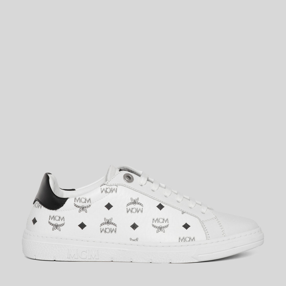 MCM Women's Low Derby Terrain Visetos Sneakers