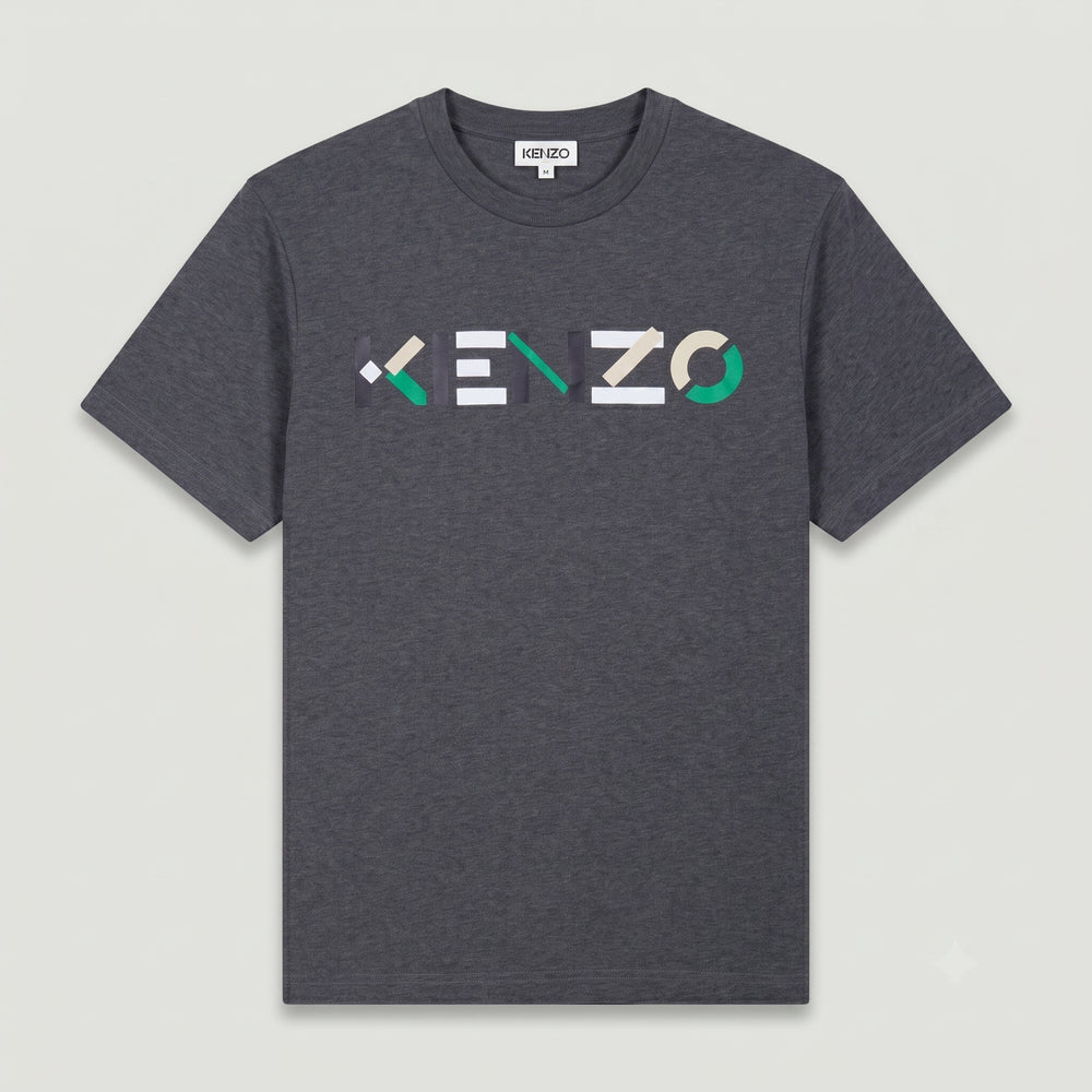 Kenzo Men's Multicolored Logo Oversize T-Shirt