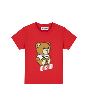 Moschino Kids Toddler's Bear Toy Logo T-Shirt