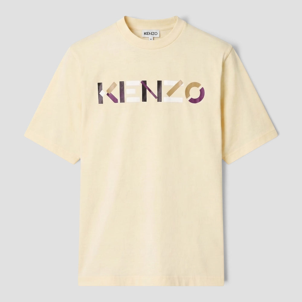 Kenzo Men's Multicolored Logo Oversize T-Shirt