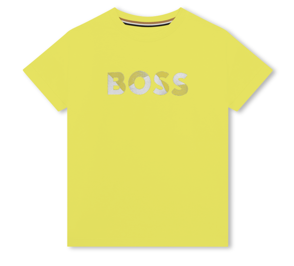 Hugo Boss Kids Lustrous Logo T-Shirt