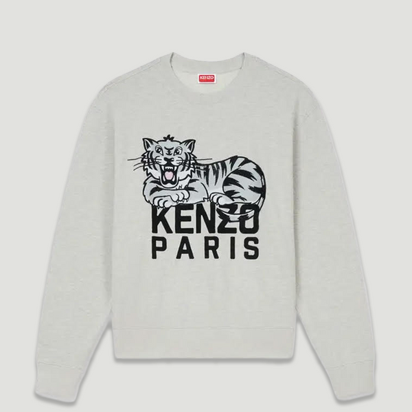 Kenzo Men's 'Happy Tiger' Embroidered Sweatshirt
