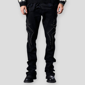 Hidden Treasures 'Tribal' Slim Stacked Fit Denim Jeans