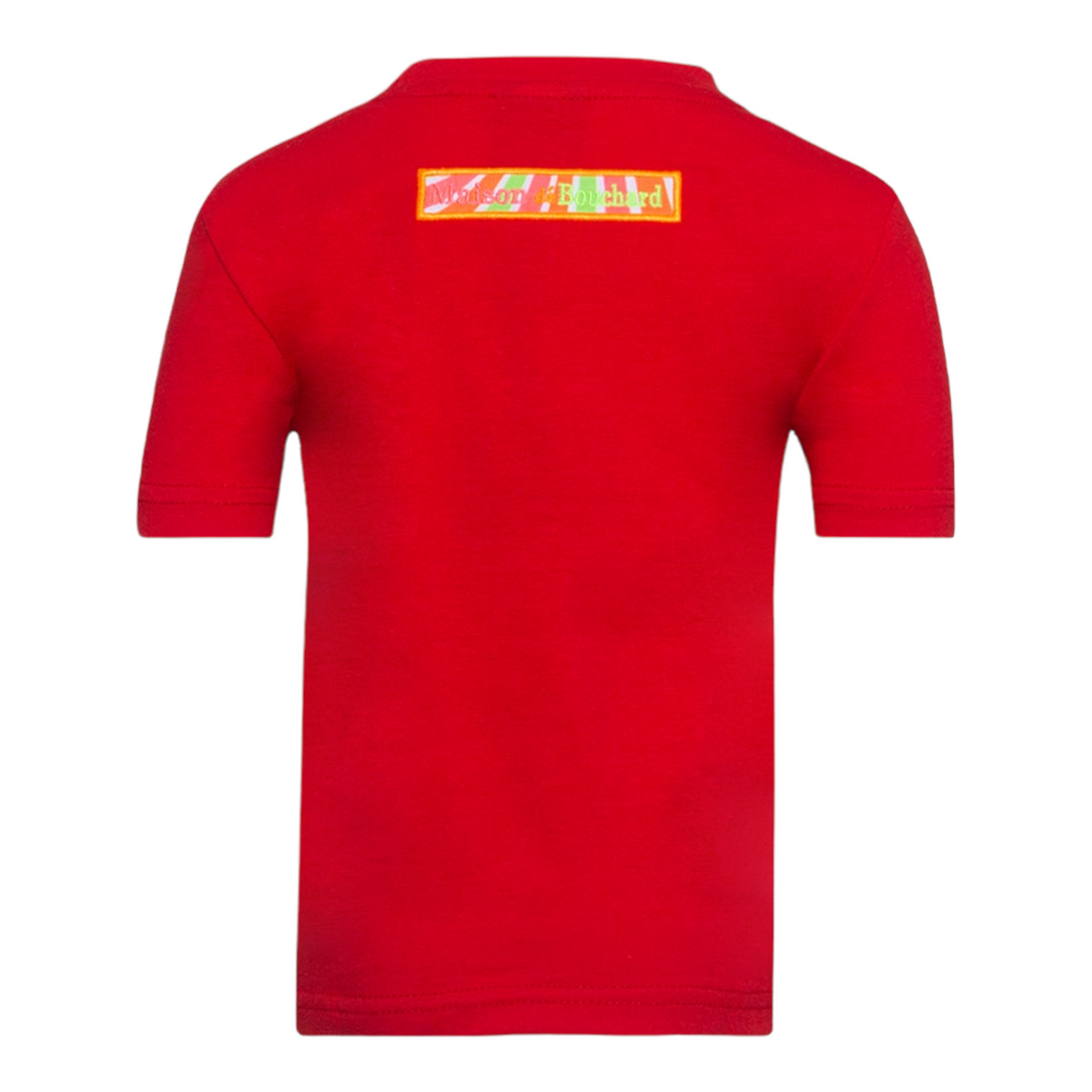 MDB Brand Kid's Swirl M T-Shirt - Red
