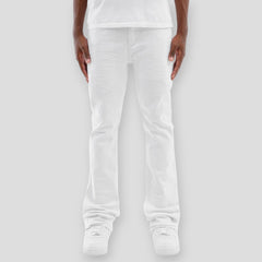 Hidden Treasures Distressed Flared Leg Jeans