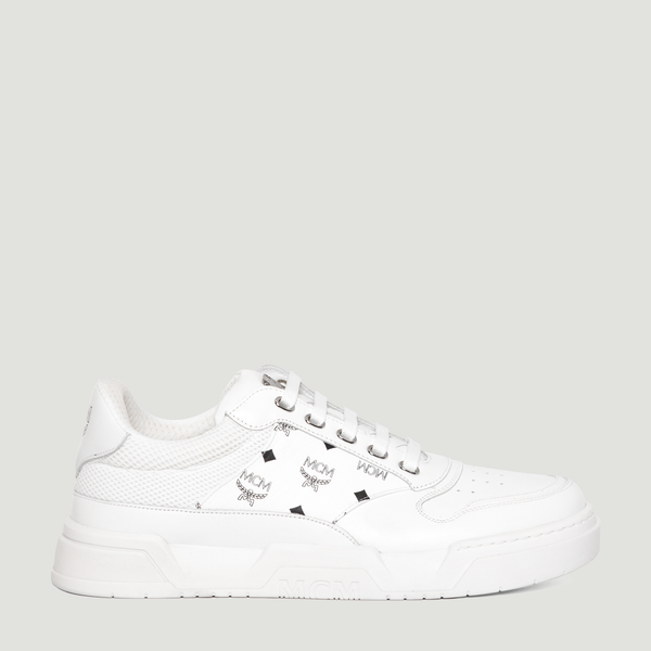 MCM Men's Skyward Low-Top Sneakers In Visetos