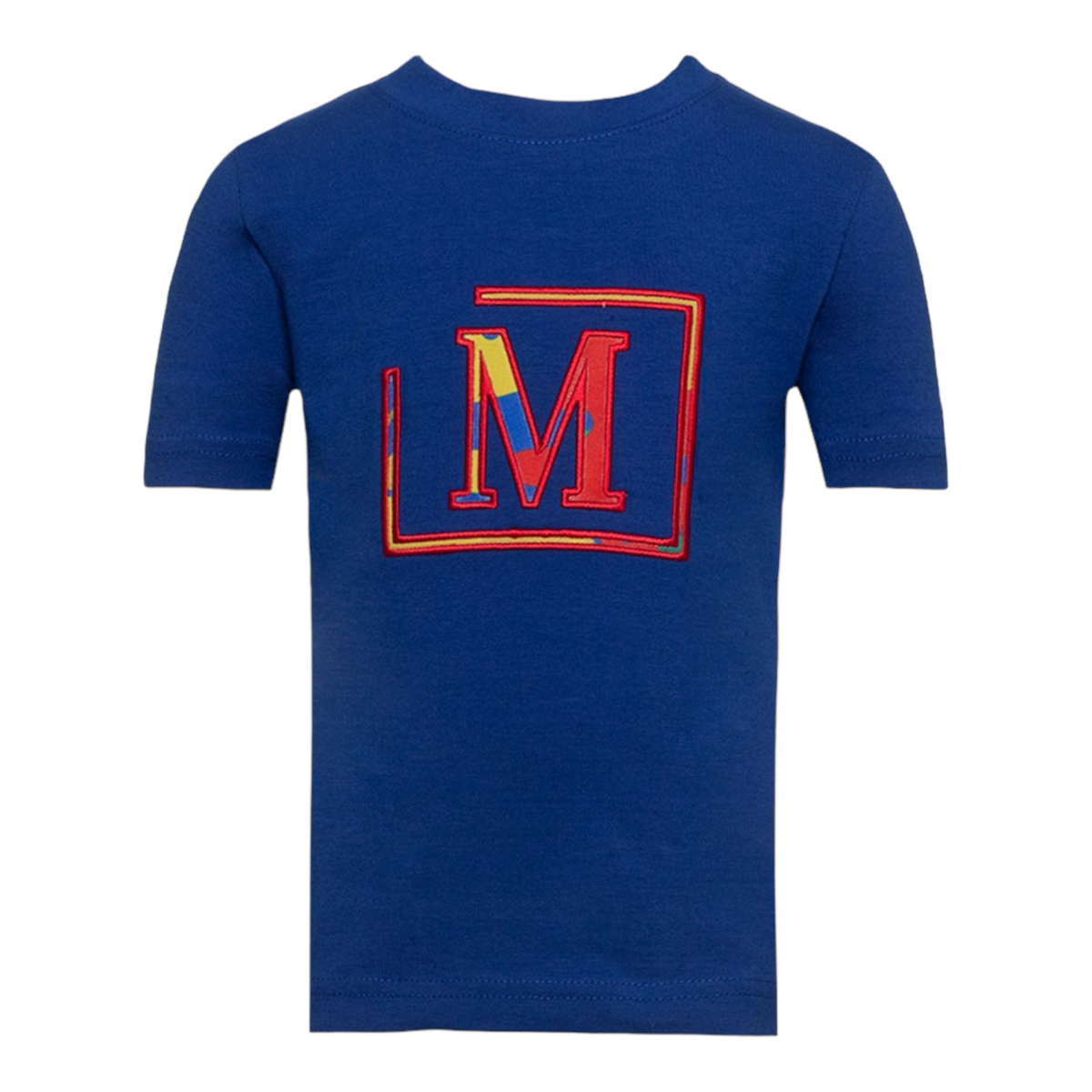 MDB Brand Kid's Camo M Embroidered Logo T-Shirt - Color