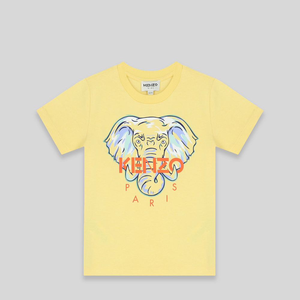 Kenzo Kids Elephant Logo T-Shirt