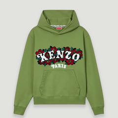 Kenzo Men's 'KENZO BY VERDY' Embroidered Hoodie Sweatshirt