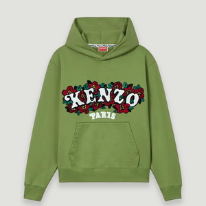 Kenzo Men's 'KENZO BY VERDY' Embroidered Hoodie Sweatshirt
