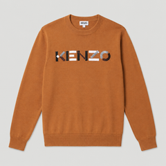 Kenzo Men's Logo Merino Wool Jumper Sweater