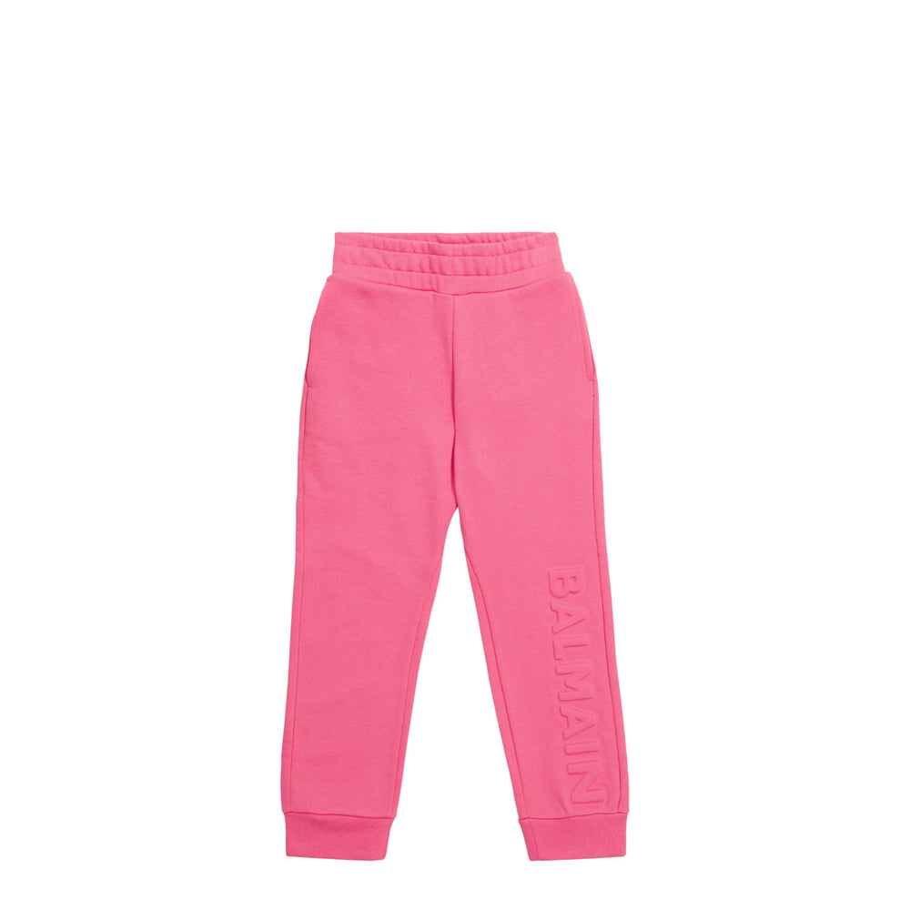 Balmain Kids Toddler's Embossed Logo Sweatpants