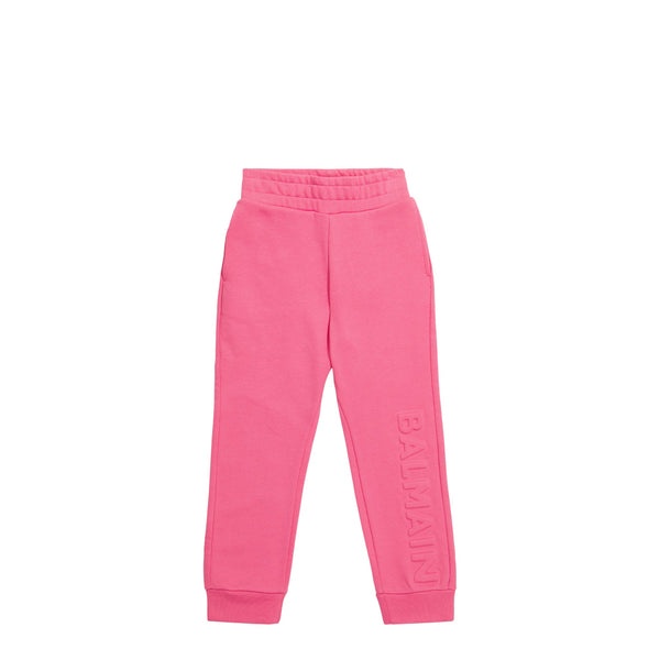Balmain Kids Toddler's Embossed Logo Sweatpants